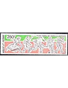Timbre de WALLIS ET FUTUNA PA n° 171, Tennis, timbres des Dom-Tom