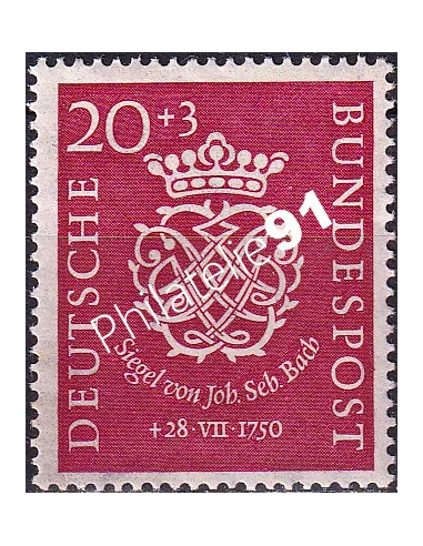 RFA, n° 8, Collection timbres Allemagne