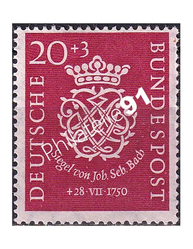 RFA, n° 8, Collection timbres Allemagne