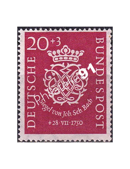 RFA, n° 8, Collection timbres Allemagne