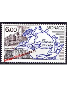 MONACO - n° 1702 - 20e Congrès de l'U.P.U. à Washington