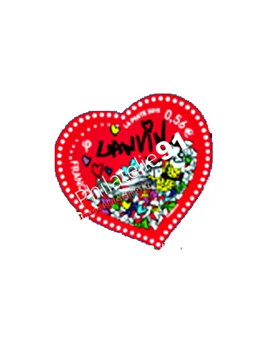 Timbre n° 4432A - Coeur 2010 de Lanvin