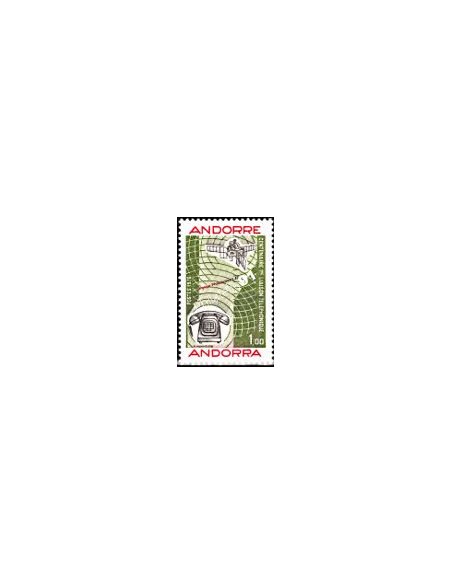 Timbre neuf  d'Andorre Français- n°  252 - Thématique : Communication