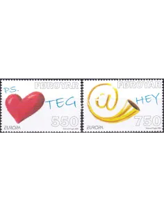 Timbres des Iles Féroé n° 635 à 636, collection timbres Europe