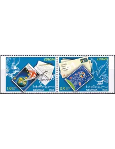 Géorgie, n° 443a à 444a, Paire de carnet, collection timbres Europe
