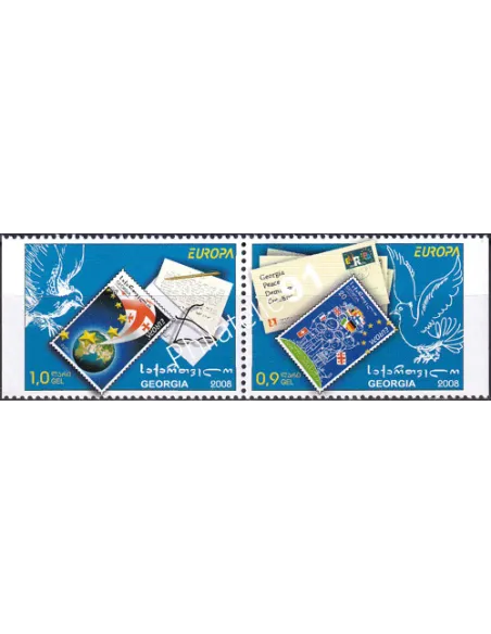 Géorgie, n° 443a à 444a, Paire de carnet, collection timbres Europe