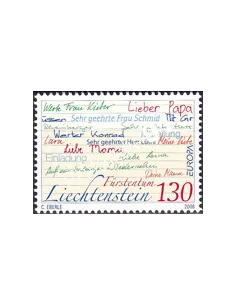 Timbre du Liechtenstein n° 1411, collection timbres Europa