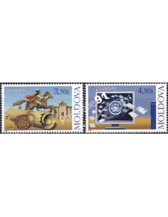 Moldavie, n° 533 à 534, collection timbres Europe