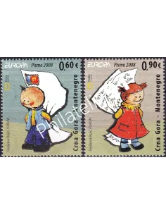 Timbres de Monténégro n° 175 à 176, collection timbres Europa