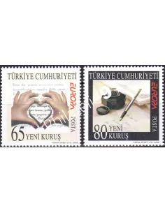 Turquie, n° 3356 à 3357, collection timbre Europe