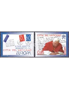 Timbres du Vatican n° 1454 à 1455, collection timbres Europa