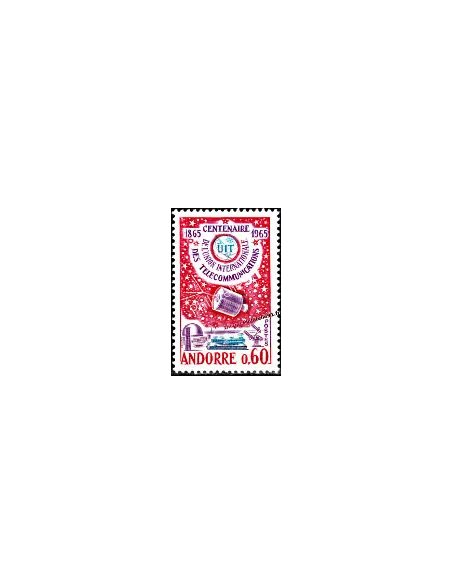 Timbre neuf d'Andorre Français n° 173 - Thématique : communication