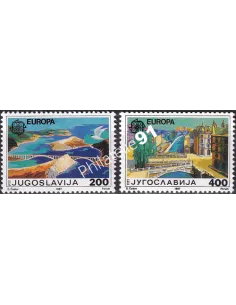 Yougoslavie, n° 2098 à 2099, collection timbres Europe