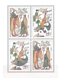 Rép.-Tchèque, n° 35 à 36, en Feuille, collection timbres Europe