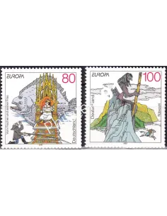 Allemagne, n° 1747 à 1748, collection timbres Europe