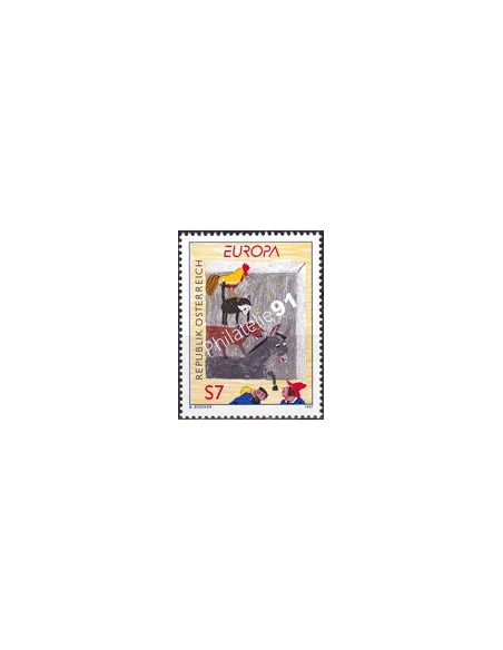Timbre d'Autriche n° 2050, collection timbres Europe