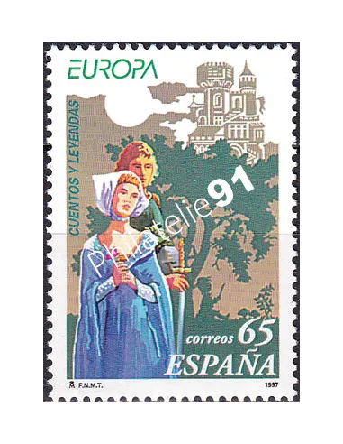 Espagne, n° 3059, collection timbres Europe