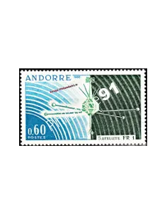 Timbre neuf d'Andorre Français n° 177 - Thématique : communication