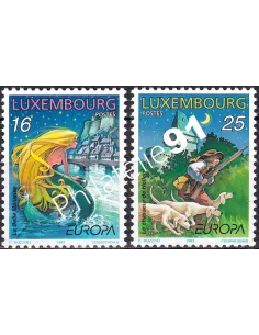 Timbres du Luxembourg n° 1368 à 1369, collection timbres Europe