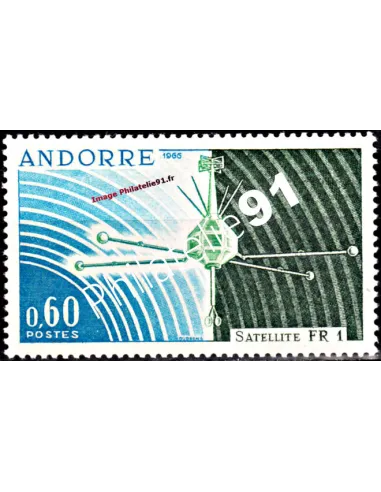 Timbre neuf d'Andorre Français n° 177 - Thématique : communication