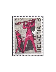 Timbre de Suisse n° 1543, collection timbres Europe
