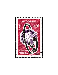 Timbre neuf d'Andorre Français n° 182 - Thématique : communication