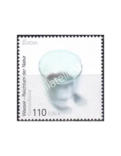 Timbre d'Allemagne n° 2017, L'eau, collection timbres Europe