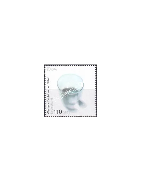 Timbre d'Allemagne n° 2017, L'eau, collection timbres Europe