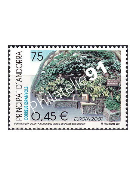 Andorre espagnol, n° 269, collection timbres Europe