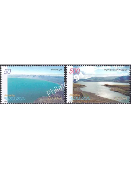 Arménie, n° 389 à 390, collection timbres Europe
