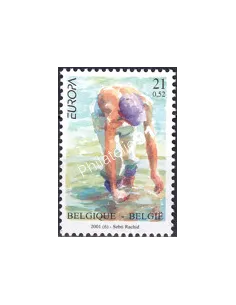 Timbre de Belgique n° 2984,L'eau, collection timbres Europe