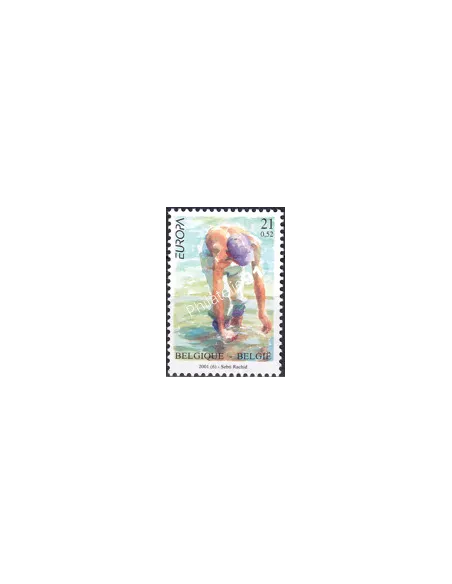 Timbre de Belgique n° 2984,L'eau, collection timbres Europe