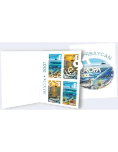 Azerbaïdjan, Carnet n° C417a,collection timbres Europe