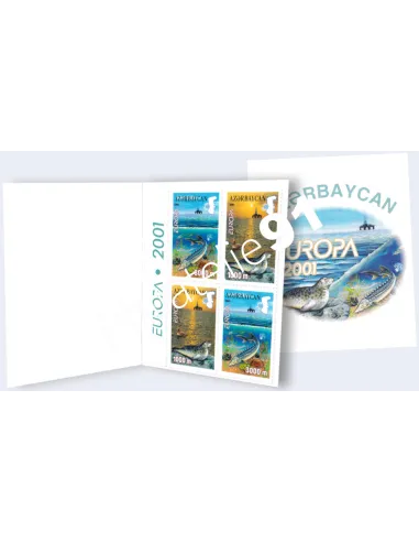 Azerbaïdjan, Carnet n° C417a,collection timbres Europe