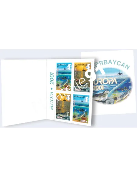 Azerbaïdjan, Carnet n° C417a,collection timbres Europe