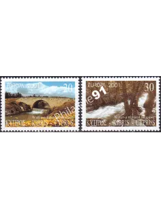 Timbres de Chypre n° 984 à 985, collection timbres Europe