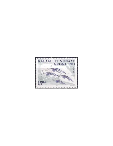 Groenland, n° 345, collection timbres Europe