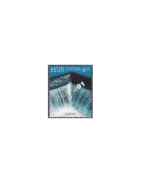 Estonie, n° 385, collection timbres Europe