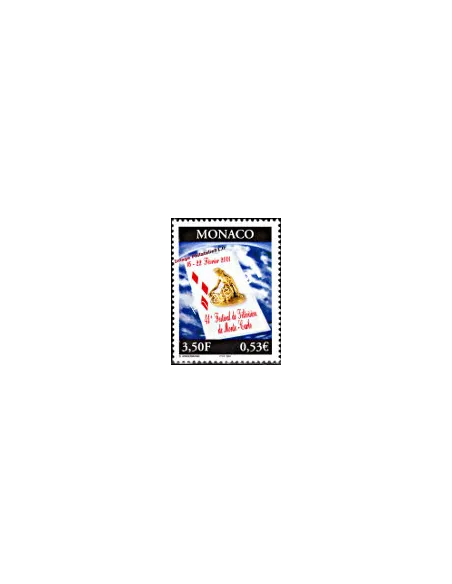 Timbre neuf de Monaco n° 2295 - Thématique : Communication