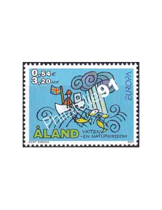Aland, n° 191, collection timbres Europe