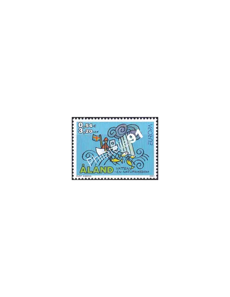 Aland, n° 191, collection timbres Europe