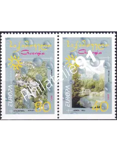 Géorgie, n° 295b à 296b, Paire de carnet, collection timbres Europe