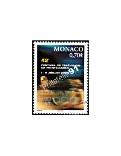 Timbre de Monaco n° 2351 - Thématique : communication