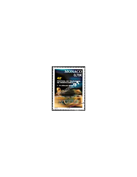 Timbre de Monaco n° 2351 - Thématique : communication