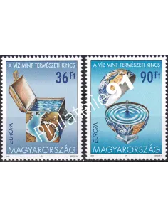 Hongrie, n° 3789 à 3790, collection timbres Europe