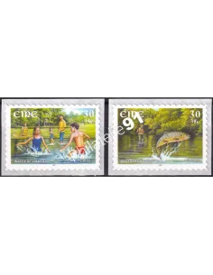 Irlande, n° 1347 à 1348, adhésifs, collection timbres Europe