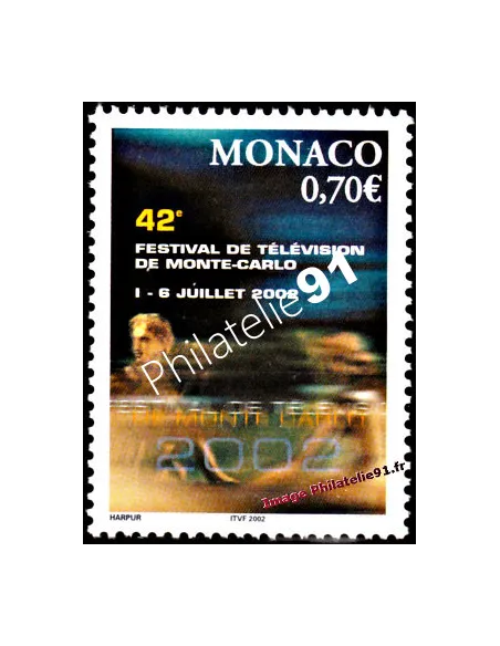 Timbre de Monaco n° 2351 - Thématique : communication