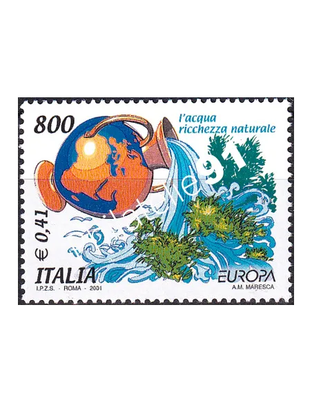 Timbre d'Italie n° 2494, collection timbres Europe