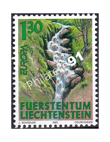 Liechtenstein, n° 1196, collection timbres Europe