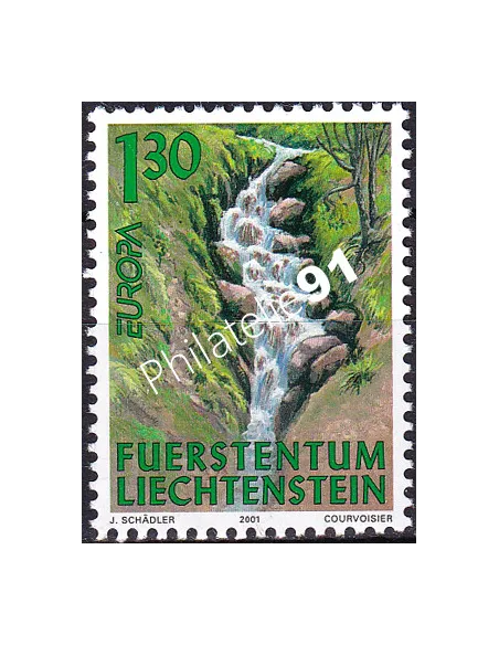 Liechtenstein, n° 1196, collection timbres Europe